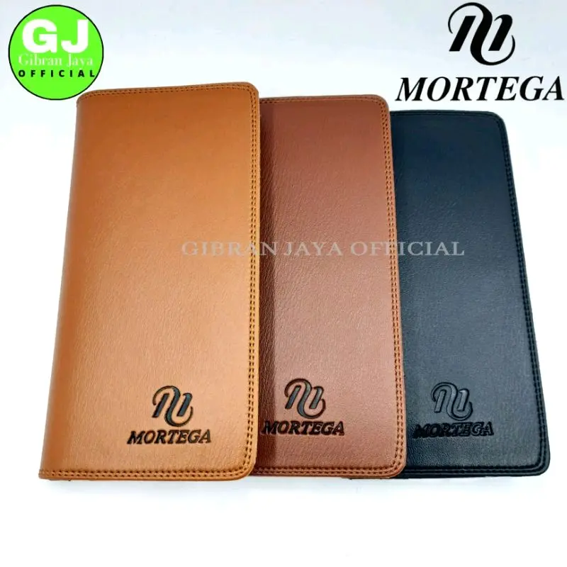 Dompet Pria dan Wanita Panjang Kulit Sintetis14 Slot Card L