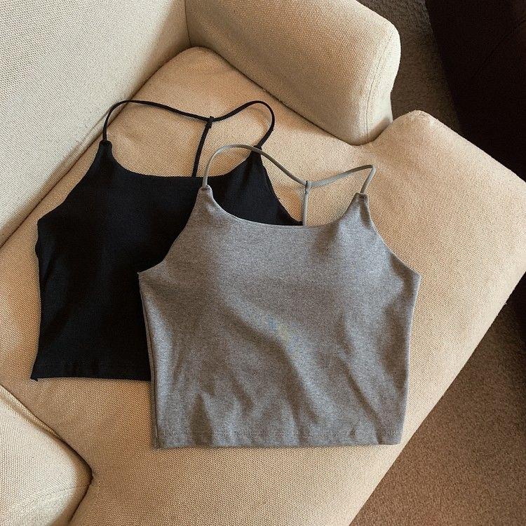 Product Introduction of Áo Vest Hai Dây Nhỏ Lưng Đẹp Cô Gái Nóng Bỏng Thuần Khiết, Đệm Ngực Nữ, Có Thể Mặc Ngoài Trời Và Trong, Thiết Kế Hở Lưng Mỏng, Áo Mặc Trong, Năm 2025 18