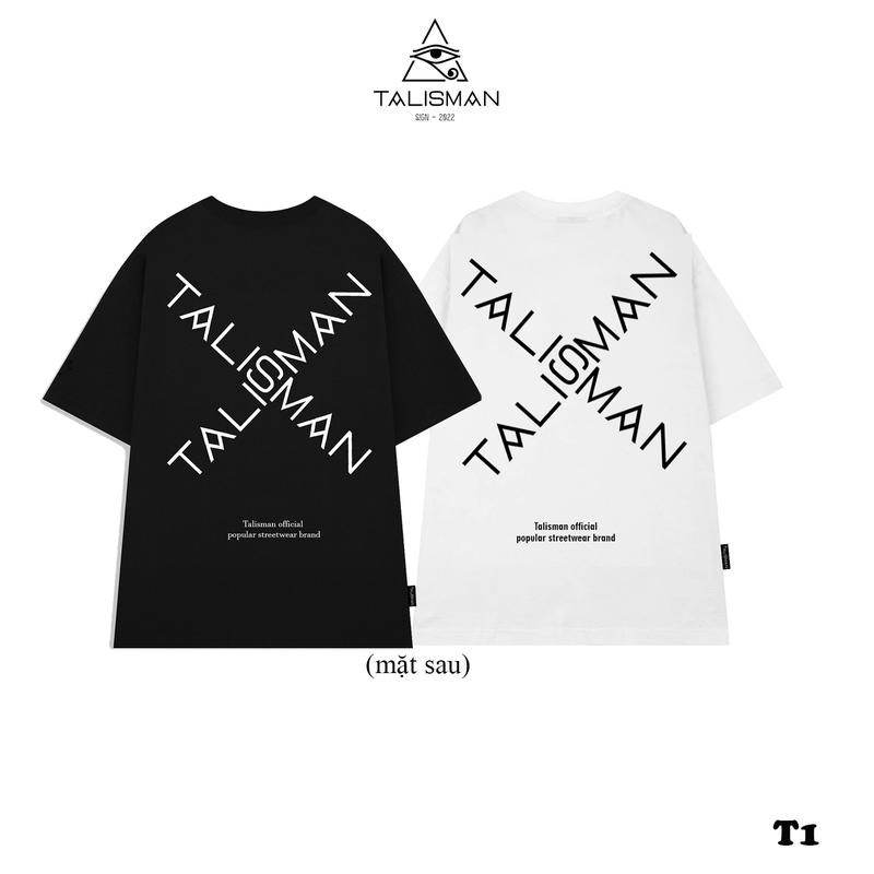  Áo thun TalismanVN T01 áo talisman chữ chéo 