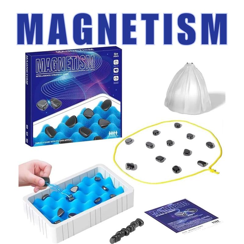 Magnetism Magnetic Rocks, String and Sponge Board Chess Game - TikTok ...