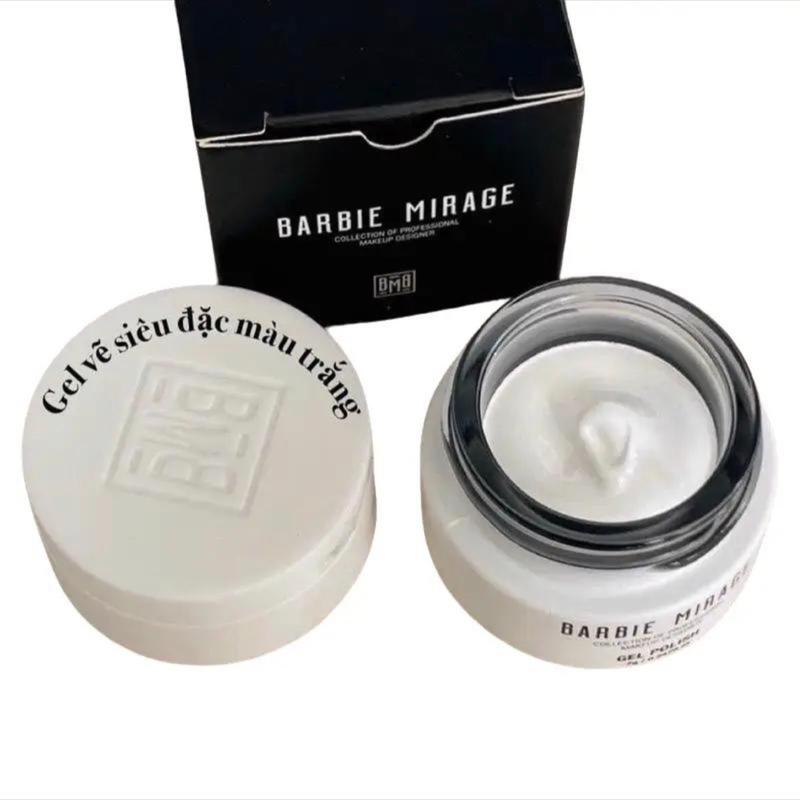 Gel BARBIE  MIGARE , nhũ Vẽ Viền , Kẻ Viền , Gel vẽ nổi , gel Nhện siêu sáng , Cao cấp , mã 604 , 608 , màu Đen , Trắng. Dùng Để Trang Trí vẽ Móng Tay chân làm đẹp nail