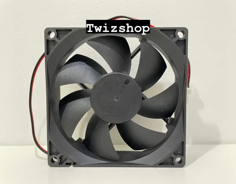 Fan DC 12V 24V 9x9 cm / Kipas 9cm DC 12V 24V tebal 2.5 cm 12 Volt 24 Volt 1