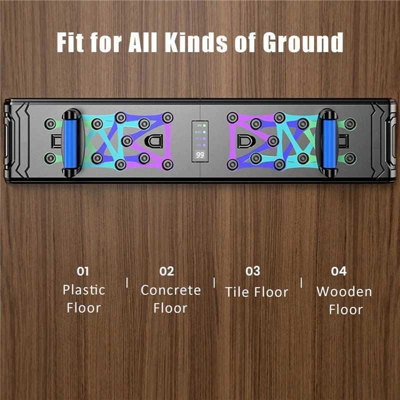 Alat Push-up Training Board Counter Display - A602 Otot Outdoor 9