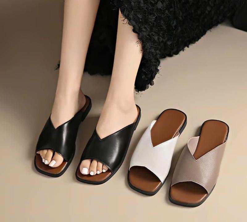 Dép nữ đế bệt thiết kế độc lạ, chống trơn, chống trượt nhà YuYu