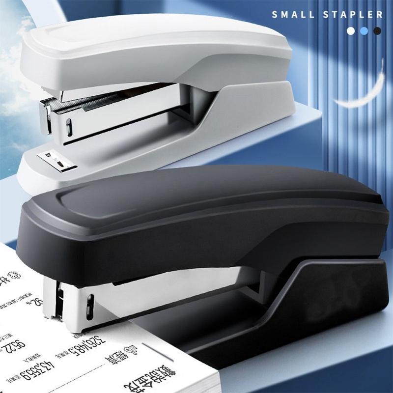 Stapling Machine Long Fashion Use 24/6 Staples Stapler Color Effortless Stapling Machine Mini ...