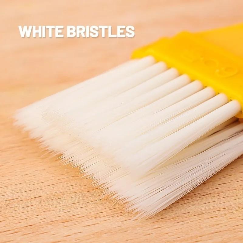Oil Barbecue Brush Baking Pastry Cooking Oil Brushes High Temperature Resistant Plastic Handle 6