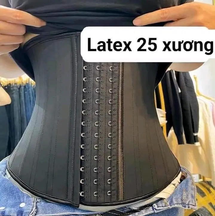 Latex chuẩn 25 Xương Hy Lạp, đai nịt bụng siết eo 1
