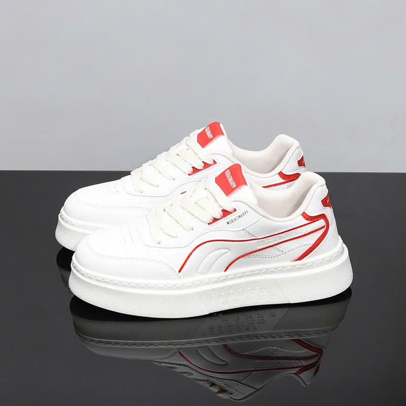 Giày nam - Giày sneaker nam đơn giản WK-05 hàng quảng châu, đế khâu cao 5cm Shoes