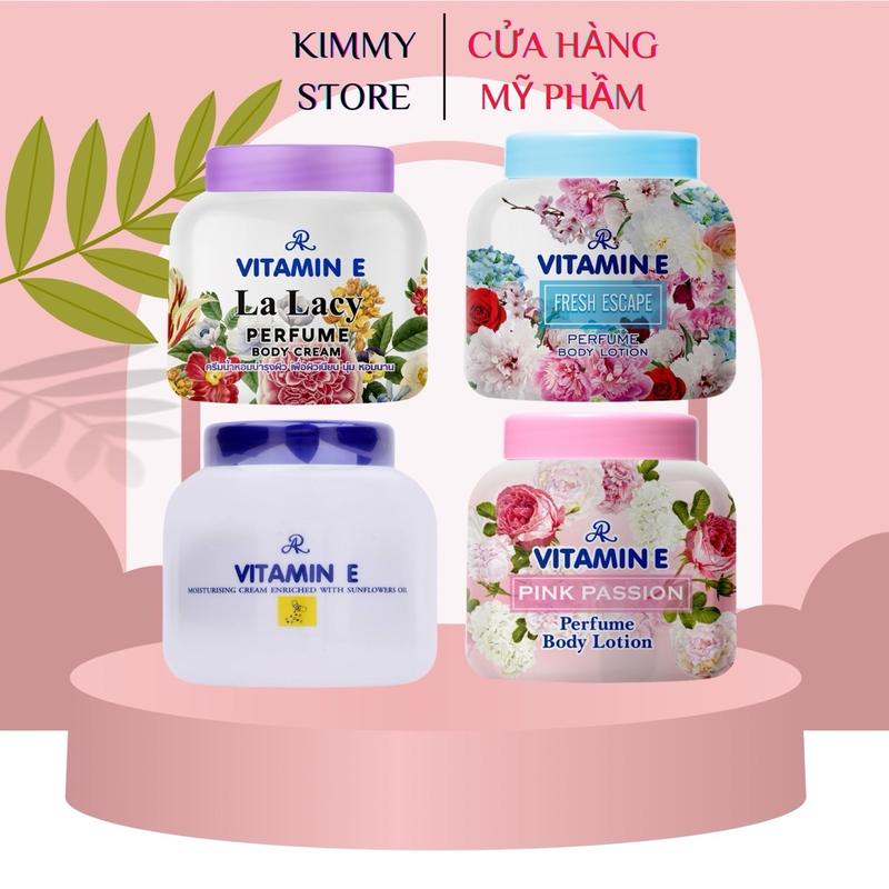 Kem dưỡng ẩm vitamin e aron thái lan 200ml nhiều màu