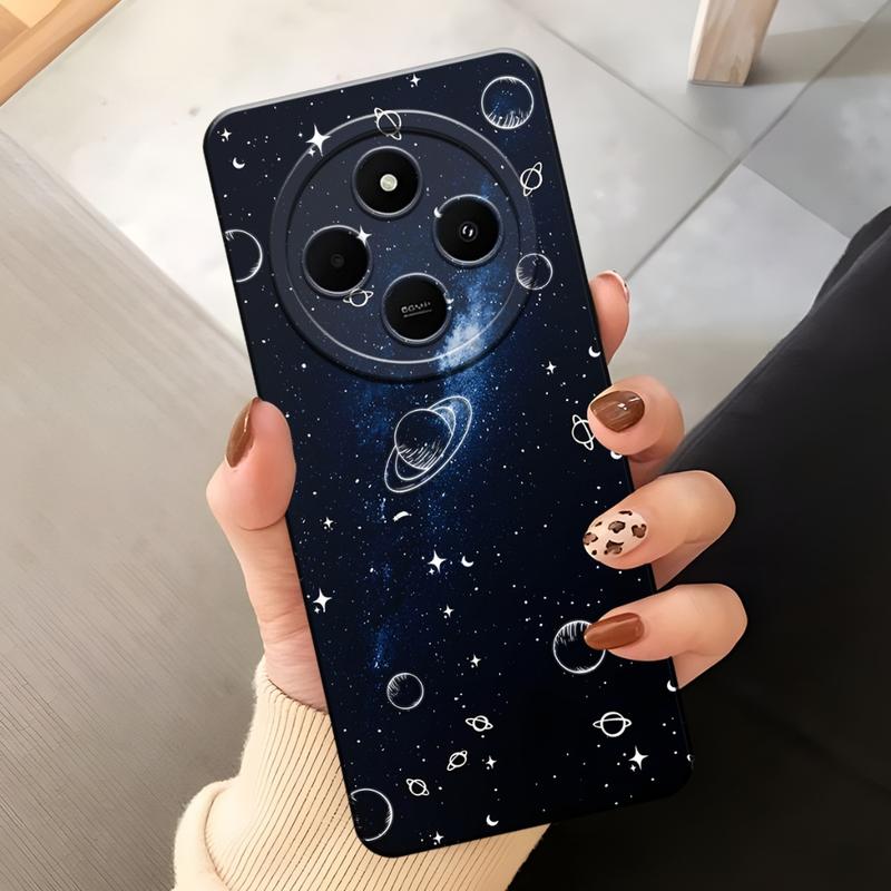 Casing Hp Kompotibel  For Redmi 14C Dan Poco C75 Motif Galaxy 1 -  Casing Hp  - Kesing PR0 Camera - Silikon Mika - Aksesoris Hp - Bisa COD Bayar Ditempat 7