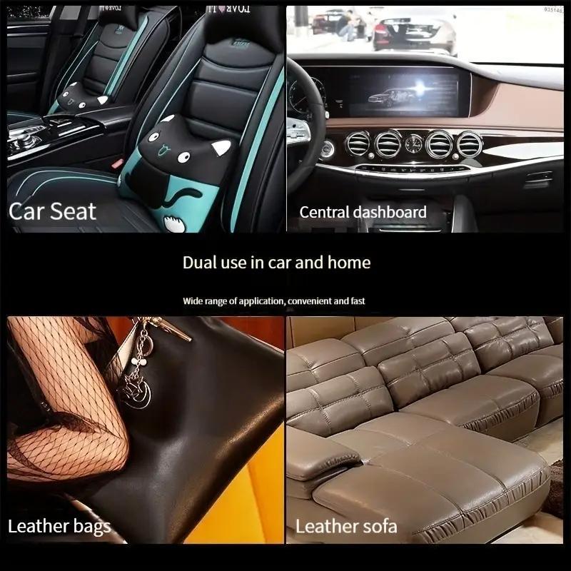 Product Introduction of Car Leather Seat Maintenance Care Oil, 1 Count Multifunctional Leather & Interior Cleaning Care Cream, Professional Car Interior Care Product 5