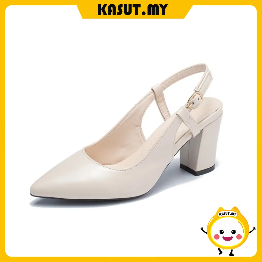 Kasut.My Heels Women's Elegant Wear High Heels Wanita Kasut Tumit Tinggi Business Wedding Kawin Melda Shoes