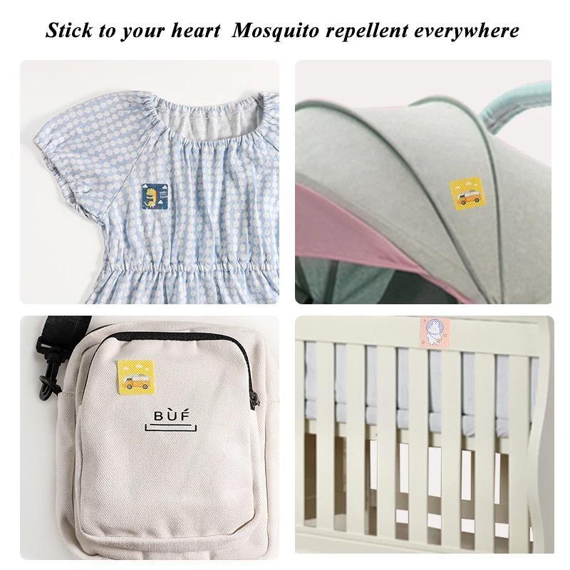 Product Introduction of Cartoon Mosquito Repellent Stickers Patch Safe Natural Plant Baby Kids Anti Mosquito Essential Oil Sticker 8