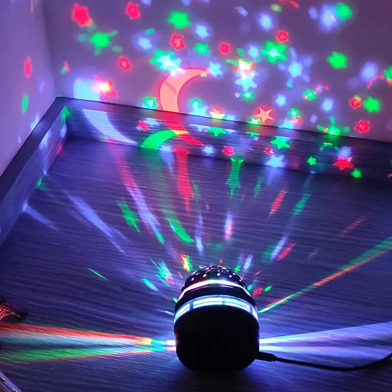 Lampu Langit Malam Bulan Bintang / Proyektor Galaxy Bintang Lampu Tidur 5