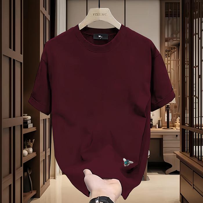 Product Introduction of Áo Thun Nam, Cotton Nguyên Chất, Tay Lửng Cơ Sở, Phong Cách Hàn Quốc, Thích Hợp Cho Mùa Xuân Và Mùa Hè, Năm 2025 2