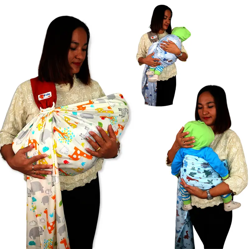 LaFily Gendongan Bayi M-Shape RingSling Multifungsi Karakter Series 0