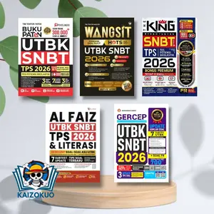 PASTI LOLOS PTN : Buku Paten UTBK SNBT 2026, Buku Wangsit UTBK SNBT 2026, Buku Gercep UTBK SNBT, Buku The King UTBK SNBT 2026 dan Buku Al Faiz UTBK SNBT 2026