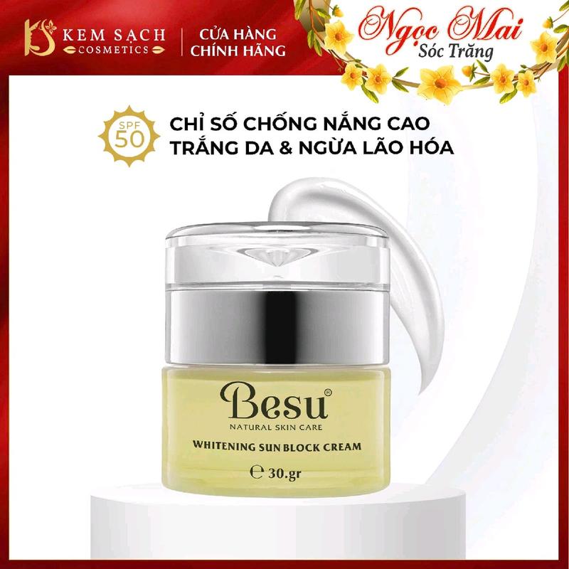 KEM DƯỠNG TRẮNG & CẤP ẨM ĐỀU MÀU DA  BESU 1 HỘP