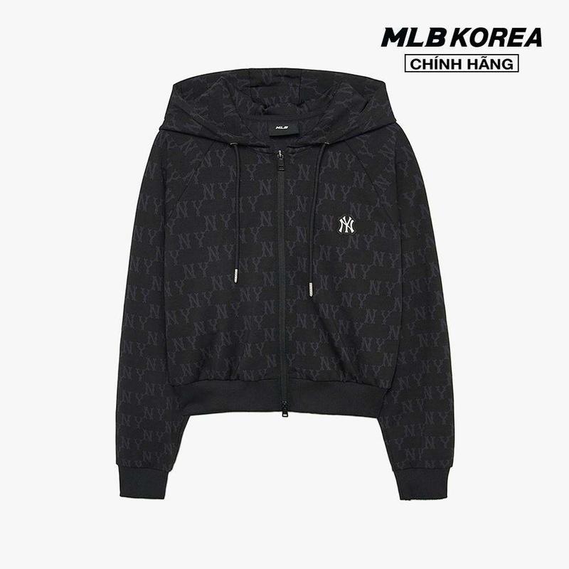 MLB - Áo khoác nữ phối mũ Athleisure Classic Monogram 3FTRM2034-50BKS