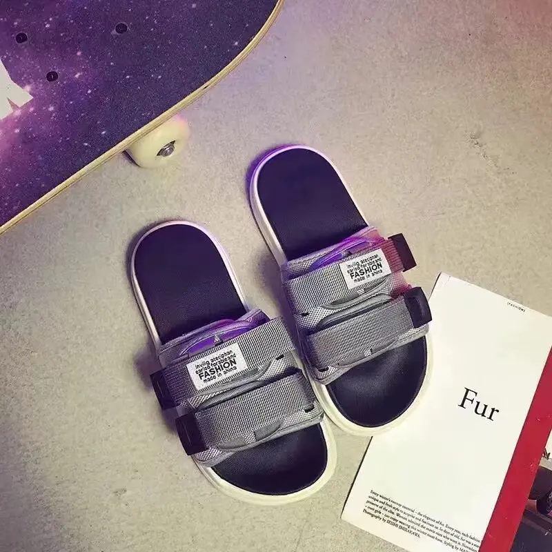 Korean Summer Women and men Solid Sandal Open Toe Casual EVA - Main Image