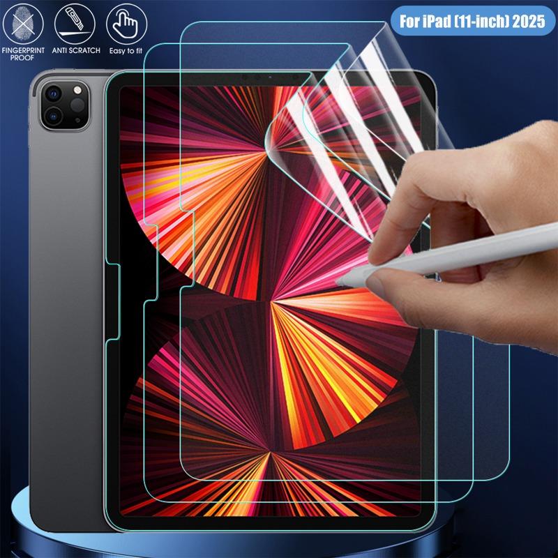 Filem Hidrogel Lembut Tahan Lama, 1 / 2Pcs, untuk iPad 11inci, Definisi