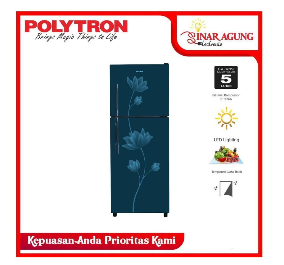 [KHUSUS PENGIRIMAN JABODEBEK*] POLYTRON KULKAS 2 PINTU PRB219 / PRB 219 ...