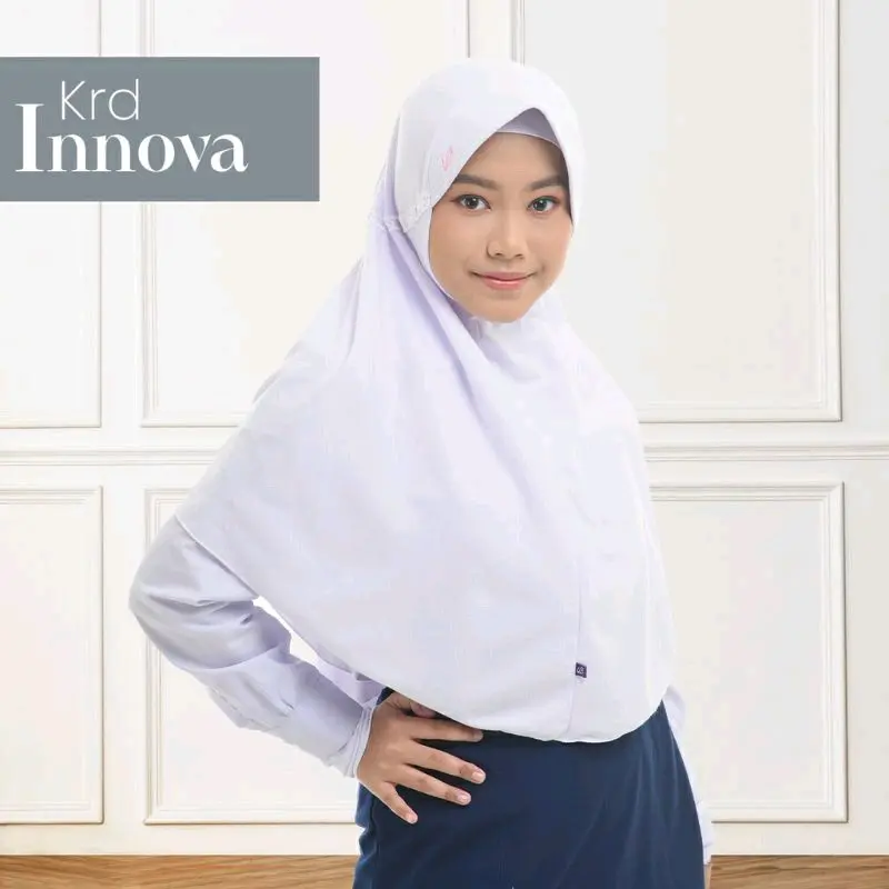 Kerudung Rabbani Sekolah Ori NK Innova Pita Luar Ori Rabbani Kerudung Sekolah 1