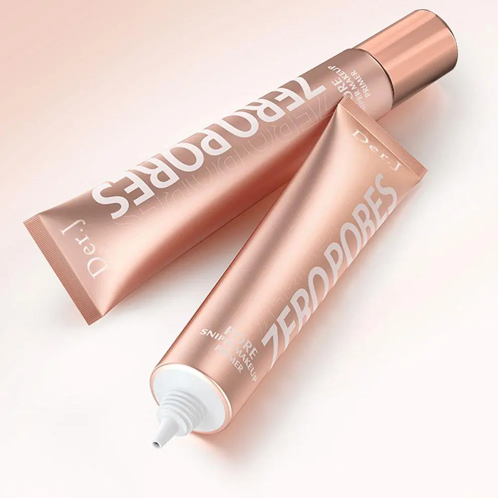 2pcs Der.J Primer Riasan Pori-pori Tak Terlihat 20ml Concealer Primer Riasan Pelembab Primer Riasan Fokus Lembut Anti Pori