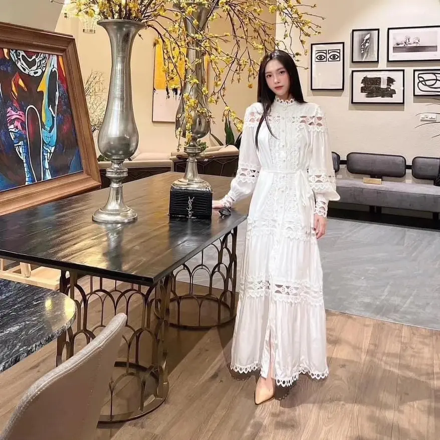 Váy maxi bản dài siêu sinh 2024(lùi size)