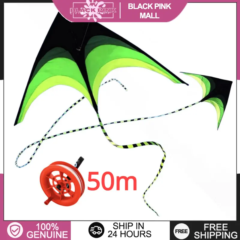 Long Tail Rainbow Kite With Kite String 100M Outdoor Beach Exercise 1.2M Huge Line Stunt Kids Kites Toys Flying Outdoor For Children Kids Adult Sanrio Kuromi Cinnamoroll Kite Cute patternChildren's kite outdoor kids adult toy Random style kite clearance