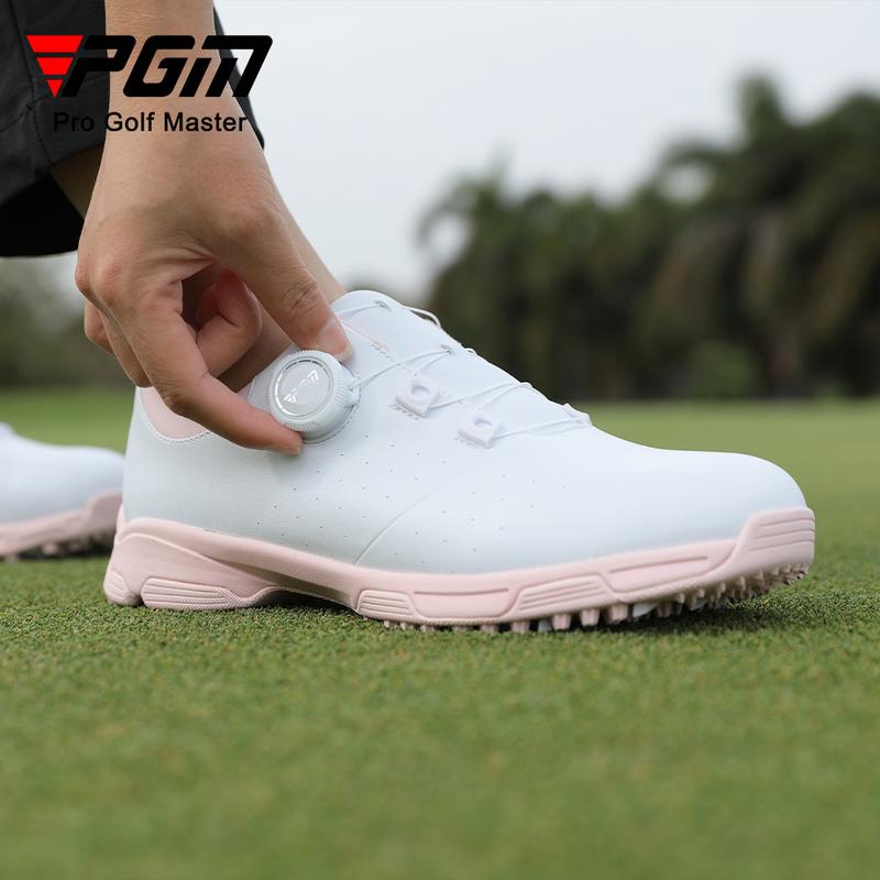 [PGM] Golf Shoe Women's Summer Waterproof Microfiber Shoes Non-Slip Spike Bottom Sports Golf Women's Shoes Xz348 3