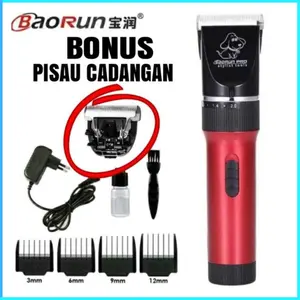 COD Cepat BAORUN P6 PRO 100% Alat Cukur Bulu Domba Garut / Anjing Kucing Kambing - Mesin Cukur Hewan Domba rambut elektrik 1 set / Gunting Pemotong Bulu Domba murah dicas Tanpa kabel