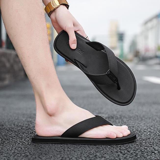 Dép Xỏ Ngón, Phong Cách Nam Cá Tính, Thời Trang, Phong Cách Hàn Quốc Trưởng Thành, Dép Đi Biển Tin Đồn Đế Bằng DéP 3