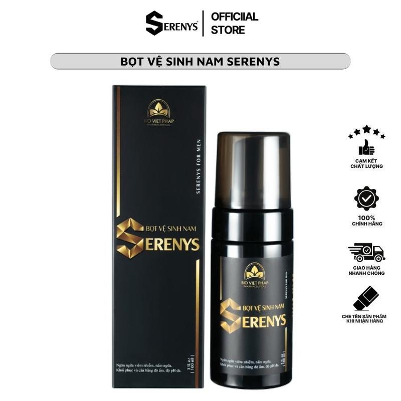 Bọt Vệ Sinh Nam Serenys 100ML - Làm Sạch, Khử Mùi, Chiết Xuất Thảo Dược Tự Nhiên 2