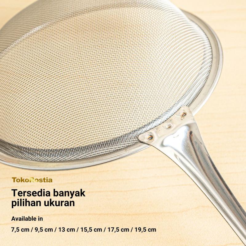 Saringan E Minyak Halus Stainless Steel Tebal 1