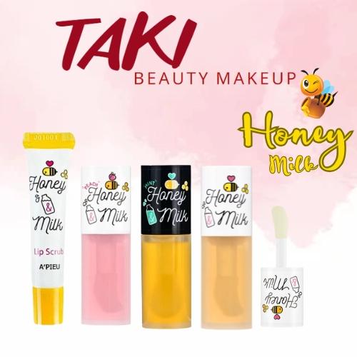 Son Dưỡng Môi A'Pieu Honey & Milk Lip Oil 5g Women Nữ