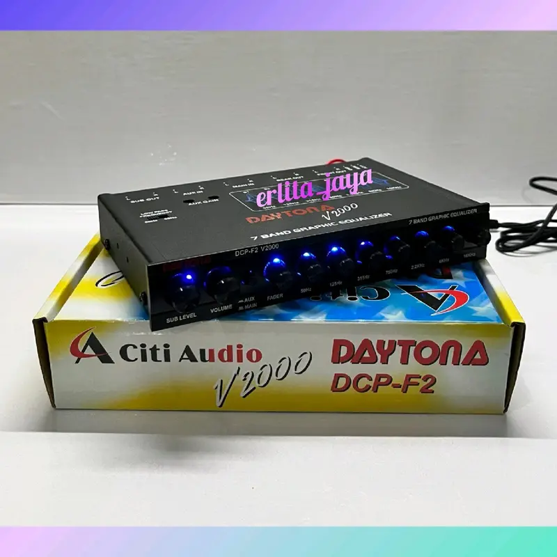￼PARAMETRIK EQUALIZER DAYTONA DCF-F1 V2000 TERMURAH CAR AUDIO MOBIL 6