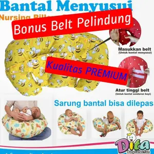 Bantal menyusui dita Baby belt bansui nursing pillow Bantal menyusui ibu hamil bantal hamil moons