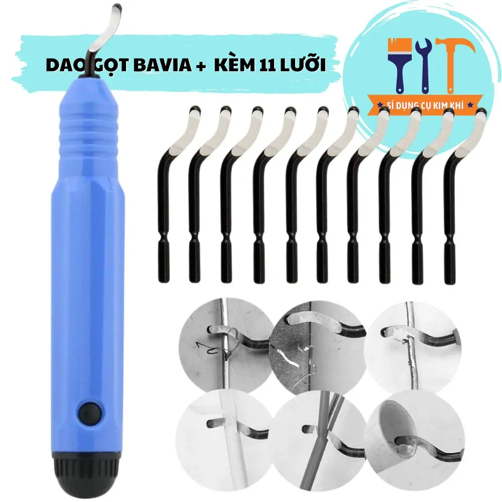 Bộ dao gọt bavia nhựa, nhôm gỗ kim loại mỏng NB1100