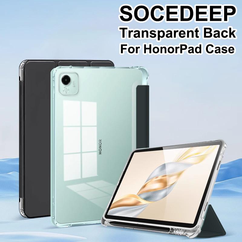 เคส HonorPad, Socedeep, เข้ากันได้กับ HonorPad X9a, V9, X9, 11.5, X8a, Honor Pad 10, 9, 8, X8 Lite, 