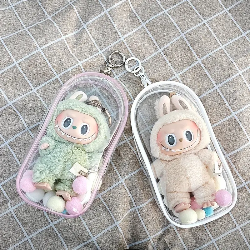 Túi Đựng Búp Bê  Labubu, Túi Bảo Quản Búp Bê Ngoài Trời, Chống Bụi Chống Nước Hiệu Quả (Không Búp Bê) 1