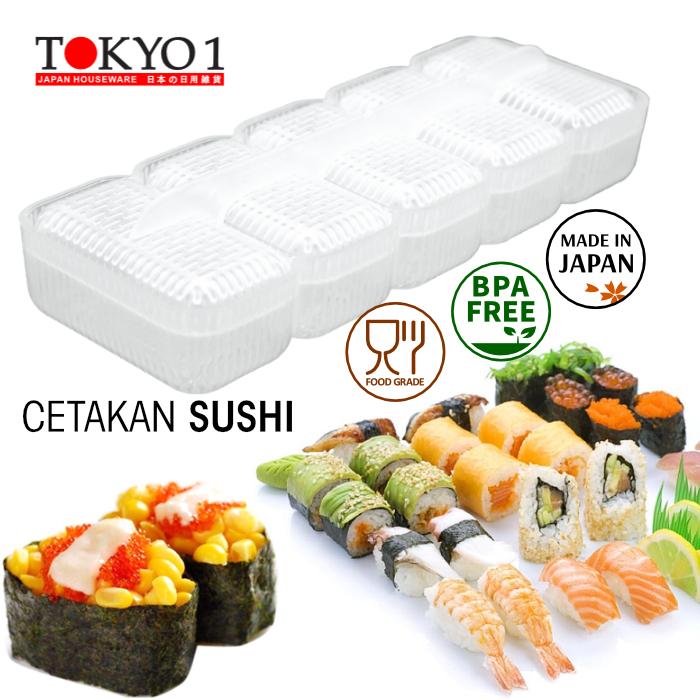 Gambar Tokyo1 Cetakan sushi 5P Made In Japan 085809 dari TOKYO 1 Kota Administrasi Jakarta Utara Tokopedia