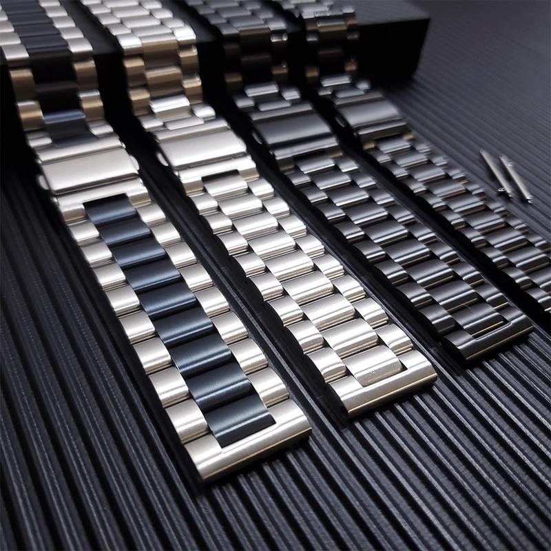 Product Introduction of Gelang Keluli Tahan Karat, Tali Logam, Aksesori Gantian, untuk Huawei Band 9 8 7 6 dan Honor Band 7 6 25