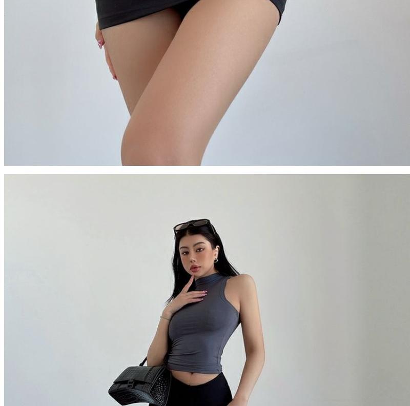 Product Introduction of Váy Bodycon, Gợi Cảm Và Nóng Bỏng, Hình Chữ V, Cạp Thấp, Màu Đen, Bó Sát Và Ôm Sát, Váy Ngắn Kiểu Mỹ, Co Giãn, Váy Chữ A, Giá Rẻ Cho Phụ Nữ 10