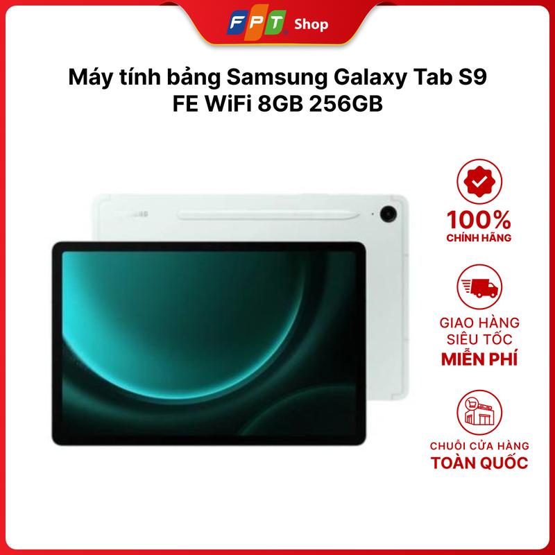 Máy tính bảng Samsung Galaxy Tab S9 FE WiFi 8GB 256GB 0
