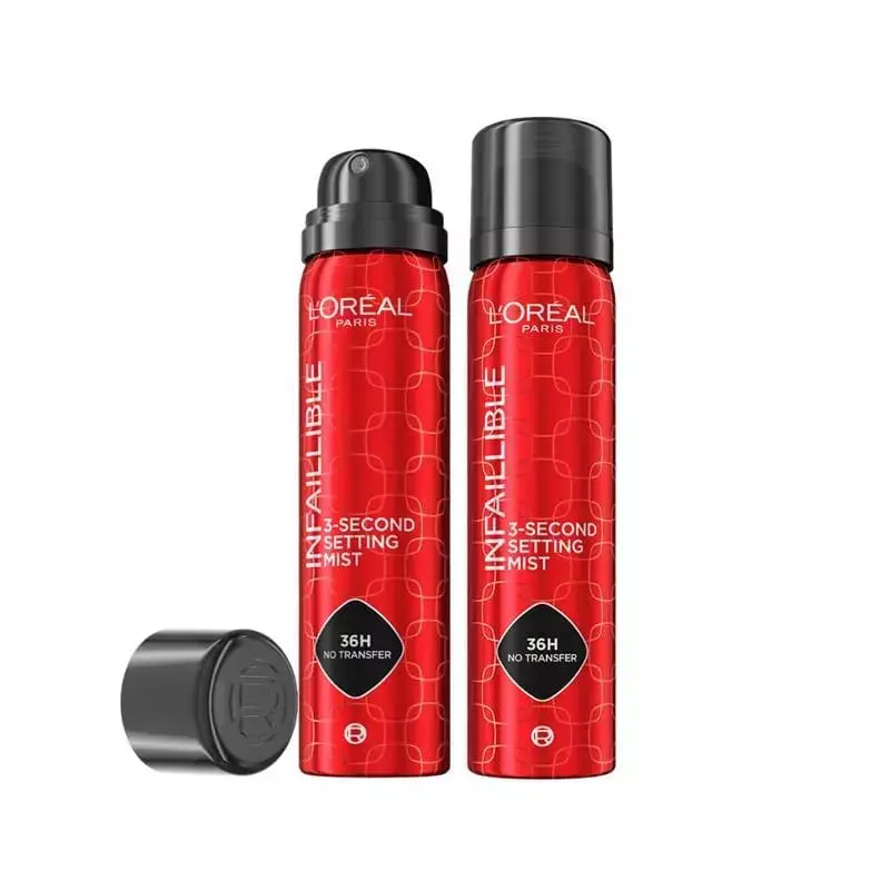 L'OREAL PARIS INFAILLIBLE 3-SECOND SETTING MIST! TRENDING SETTING SPRAY DI EROPA!
