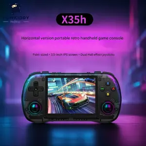 POWKIDDY X35H Handheld Game Console 3.5-inch IPS Screen 64GB