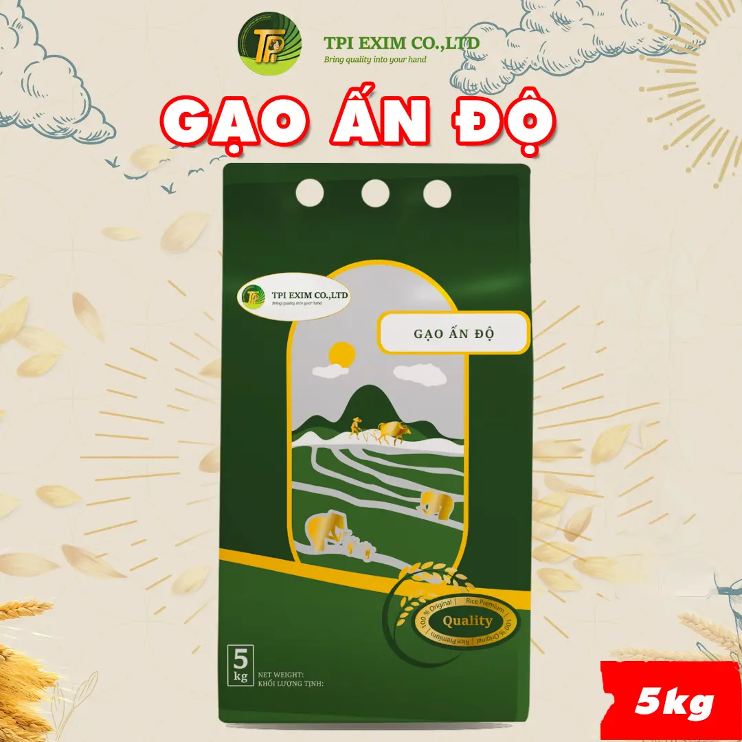 Basmati - Gạo Ấn  Túi 5kg Food