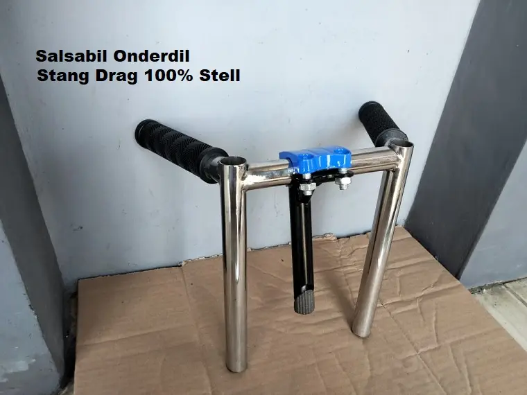 STANG DRAG STENLIS ASLI/ stang sepeda BMX Outdoor 2
