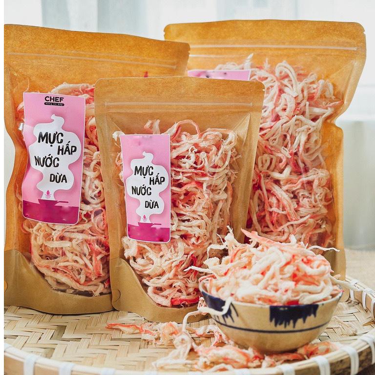 Khô Mực hấp nước cốt dừa Loại Ngon [ Gói 150.Gram ]